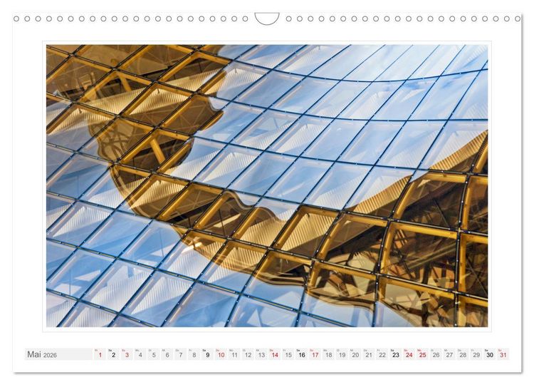 Produktbild: Spiegelnde Fassaden (Wandkalender 2026 DIN A3 quer), CALVENDO Monatskalender
