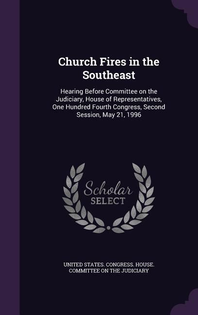 Produktbild: Church Fires in the Southeast