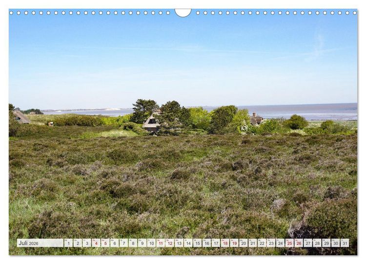 Produktbild: Vielf&auml;ltiges Sylt - Mehr als Strand (Wandkalender 2026 DIN A3 quer), CALVENDO Monatskalender
