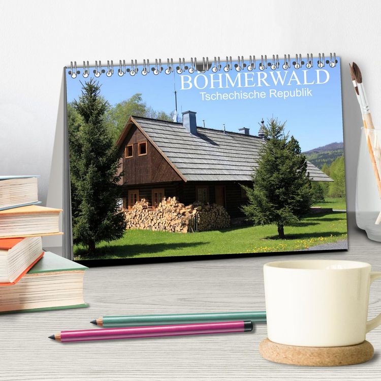 Produktbild: B&Ouml;HMERWALD, Tschechische Republik (Tischkalender 2026 DIN A5 quer), CALVENDO Monatskalender