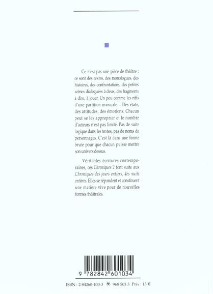 Produktbild: Chroniques 2: Quoi dire de plus du coq ?