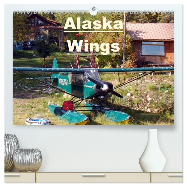 Produktbild: Alaska Wings (High Quality Premium Wall Calendar 2026 DIN A2 landscape),CALVENDO 12 Month Wall Calendar