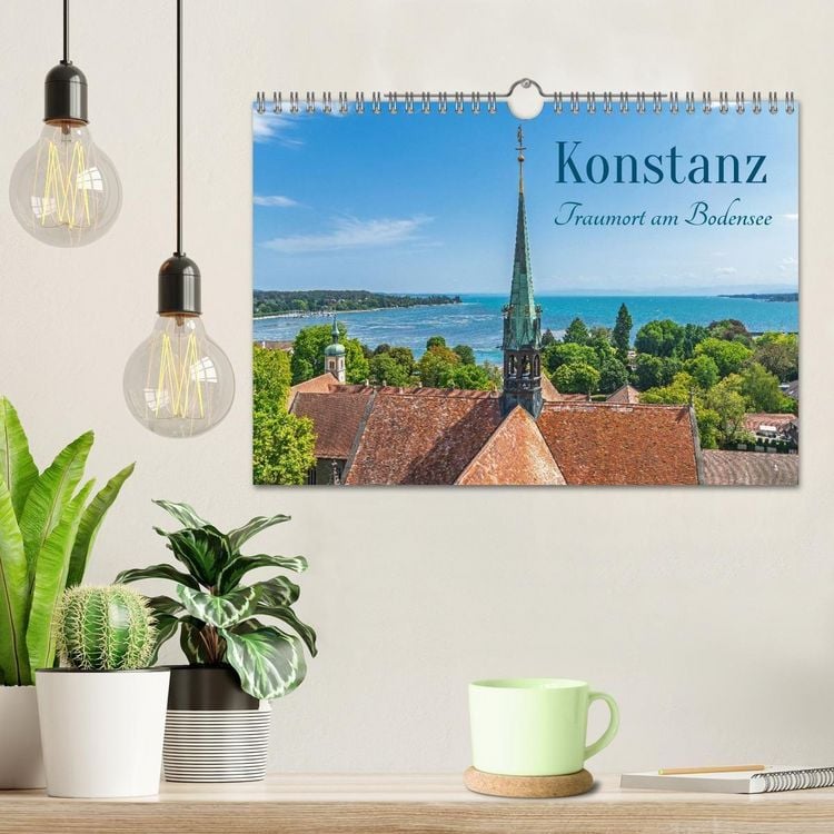 Produktbild: Konstanz - Traumort am Bodensee (Wandkalender 2027 DIN A4 quer), CALVENDO Monatskalender