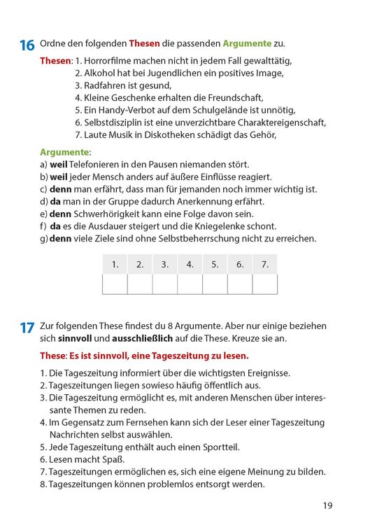 Produktbild: Er&ouml;rterung. Aufsatz 8.-11. Klasse, A5-Heft