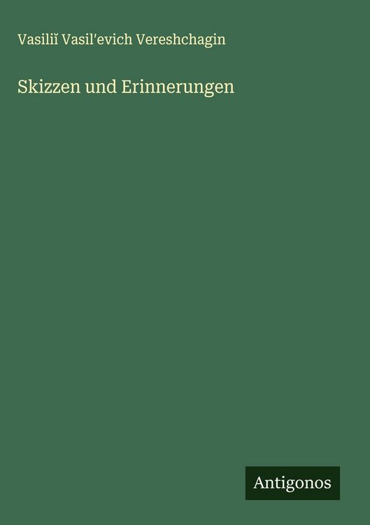 Produktbild: Skizzen und Erinnerungen