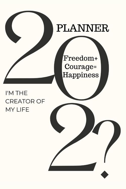 Produktbild: 202? Planner I'm the Creator of My Life