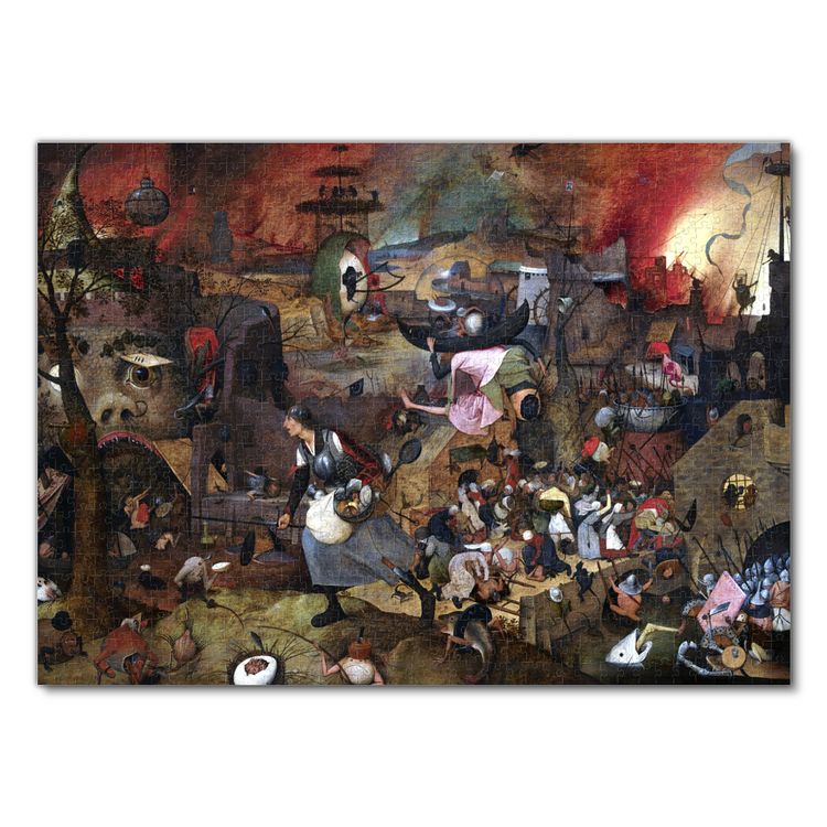 Produktbild: Lais Puzzle Pieter Bruegel d. &Auml;. - Die Dulle Griet (Die tolle Grete) 1000 Teile