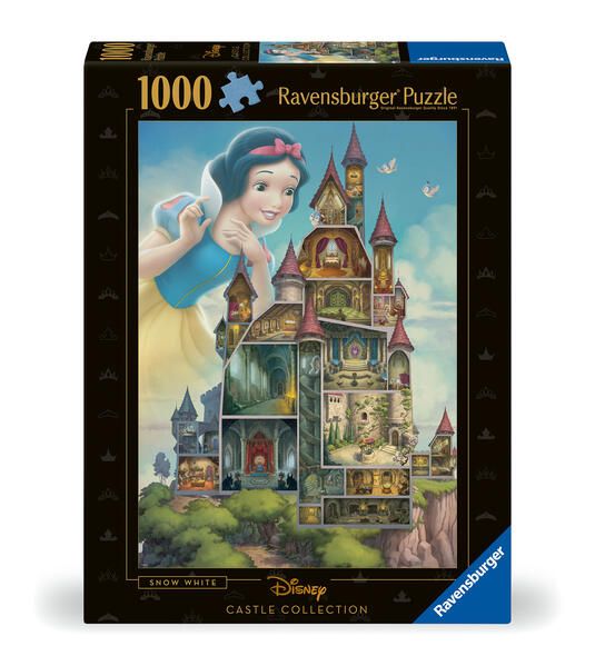 Produktbild: Erwachsenenpuzzle 1000 Teile - Disney Prinzessinnen - Disney Castles: Schneewittchen