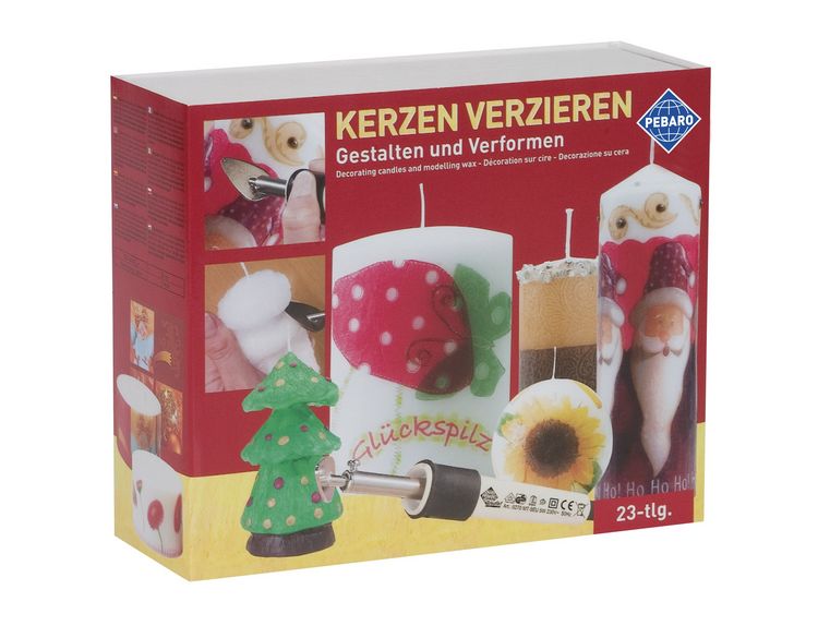 Produktbild: PEBARO 0277W - Kerzen verzieren - Gestalten und Verformen, Kreativset