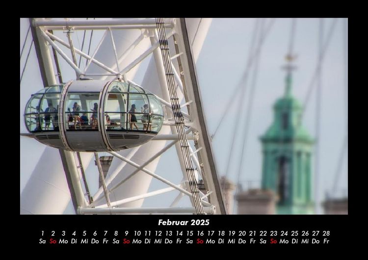 Produktbild: London - Impressionen 2025 Fotokalender DIN A3