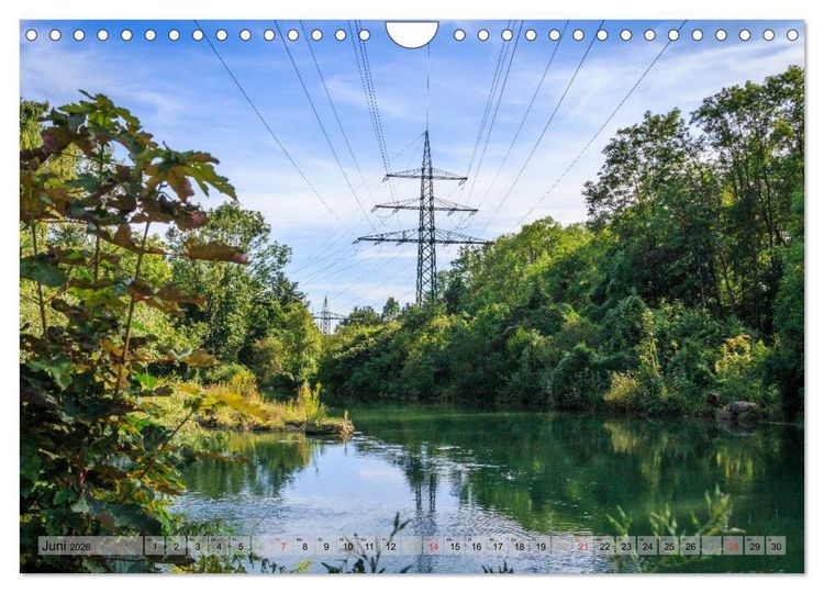 Produktbild: Augsburger Wasser (Wandkalender 2026 DIN A4 quer), CALVENDO Monatskalender