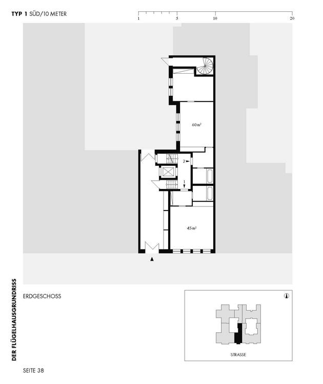 Produktbild: Der Fl&uuml;gelhausgrundriss
