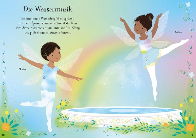 Produktbild: Mein erstes Anziehpuppen-Stickerbuch: Flora, die kleine Feen-Ballerina