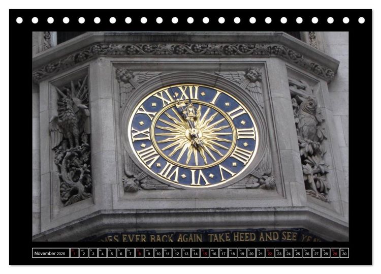 Produktbild: Zeit-Anzeige (Tischkalender 2026 DIN A5 quer), CALVENDO Monatskalender