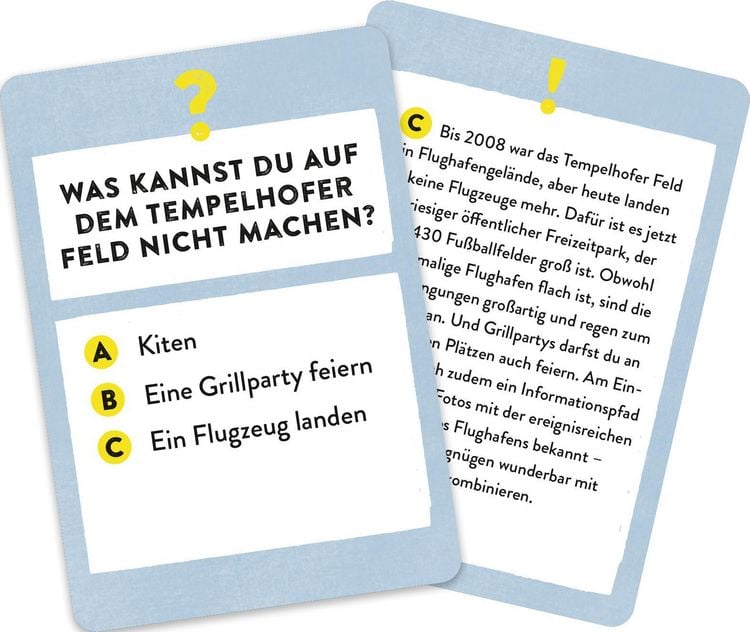 Produktbild: Wer h&auml;tte das gedacht?! Das Unn&uuml;tzes Wissen-Quiz Berlin