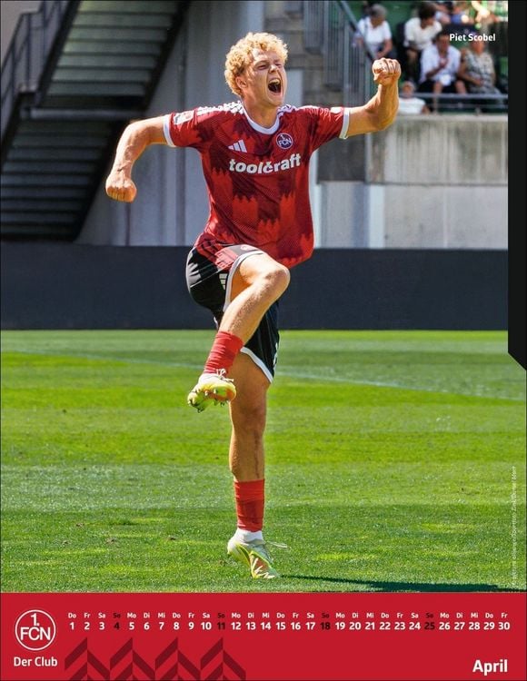 Produktbild: 1. FC N&uuml;rnberg Posterkalender 2027