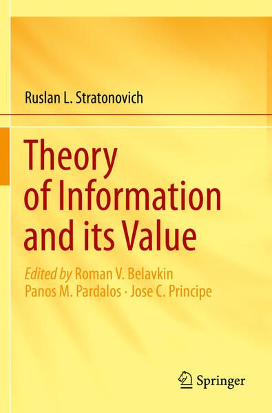 Produktbild: Theory of Information and its Value