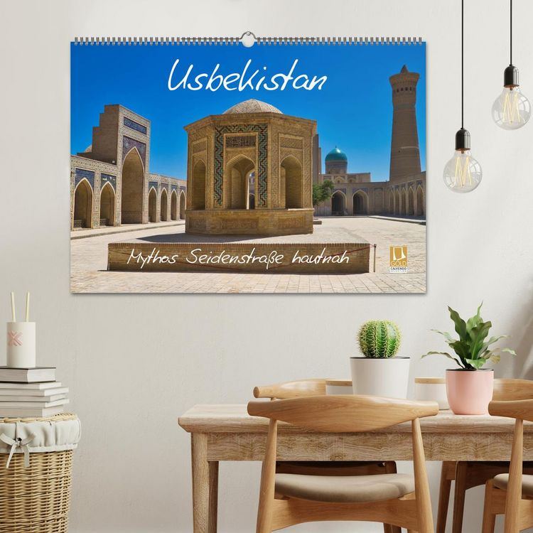 Produktbild: Usbekistan Mythos Seidenstra&szlig;e hautnah (Wandkalender 2026 DIN A2 quer), CALVENDO Monatskalender
