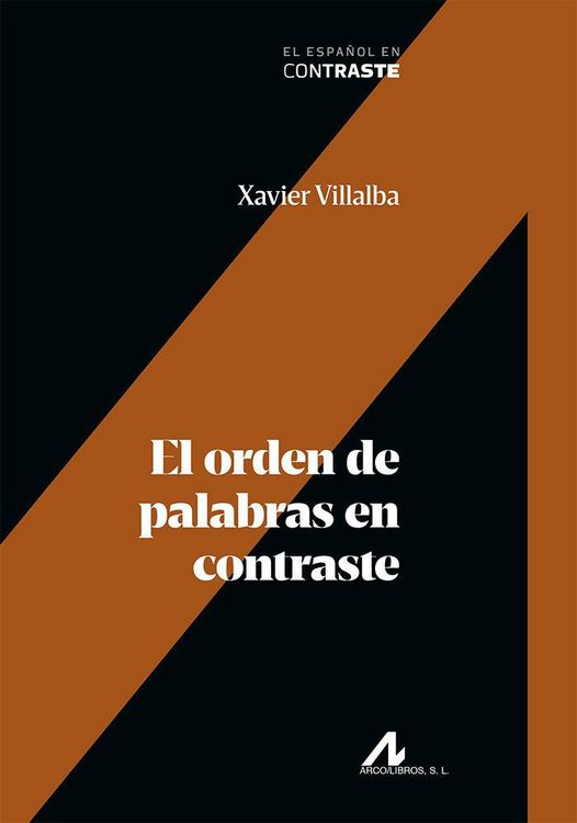 Produktbild: El orden de palabras en contraste