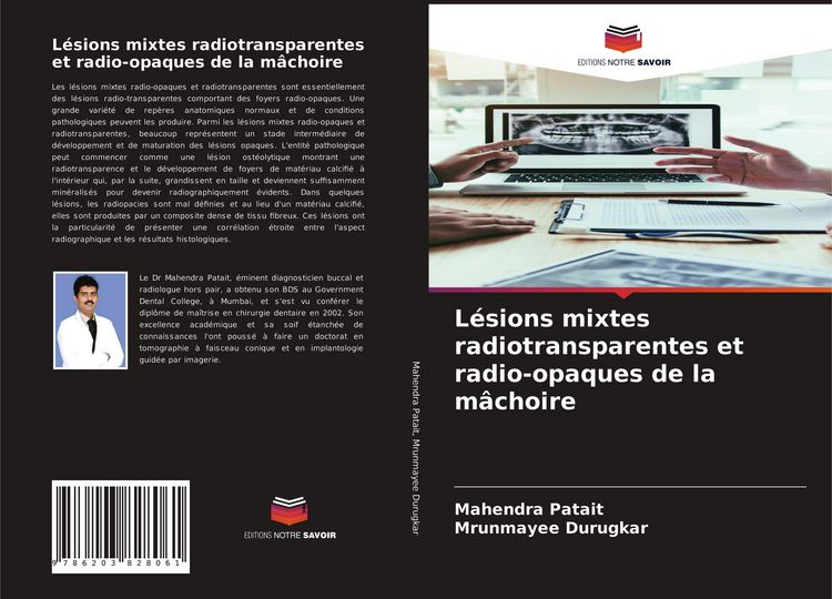 Produktbild: L&eacute;sions mixtes radiotransparentes et radio-opaques de la m&acirc;choire