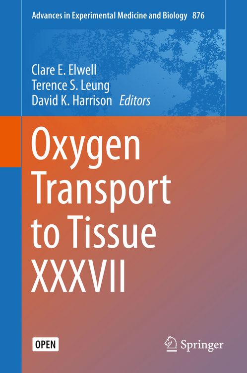 Produktbild: Oxygen Transport to Tissue XXXVII