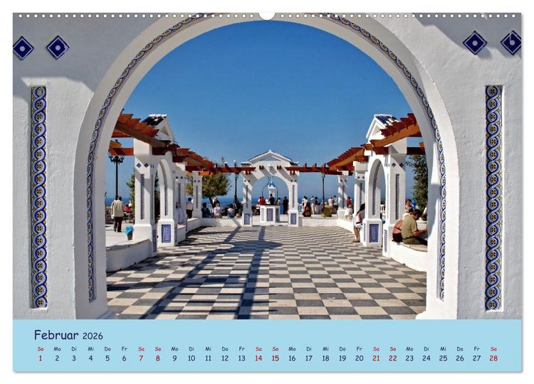 Produktbild: Benidorm (hochwertiger Premium Wandkalender 2026 DIN A2 quer), Kunstdruck in Hochglanz