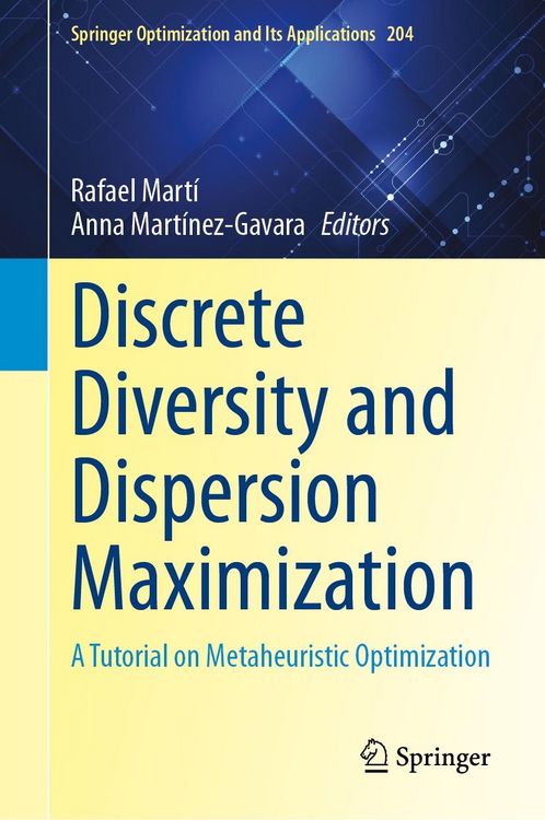 Produktbild: Discrete Diversity and Dispersion Maximization