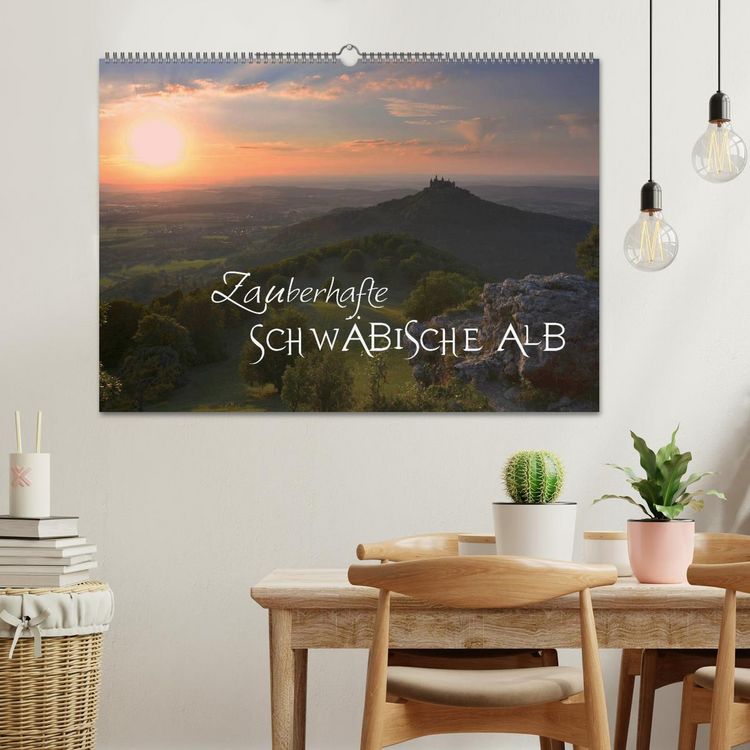 Produktbild: Zauberhafte Schw&auml;bische Alb (Wandkalender 2026 DIN A2 quer), CALVENDO Monatskalender
