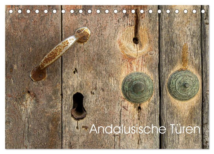 Produktbild: Andalusische T&uuml;ren (Tischkalender 2026 DIN A5 quer), CALVENDO Monatskalender