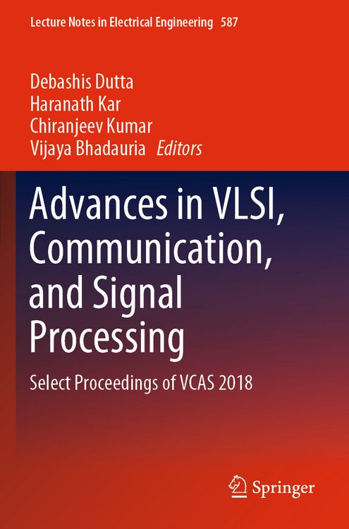 Produktbild: Advances in VLSI, Communication, and Signal Processing