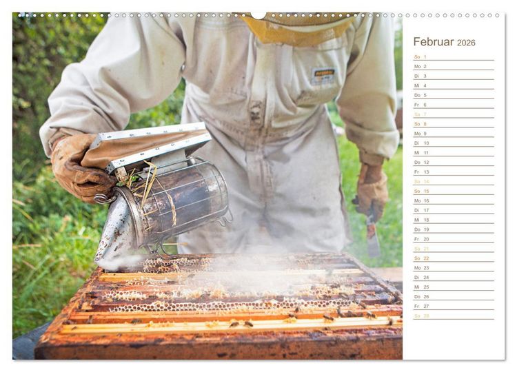 Produktbild: S&uuml;&szlig;es Gold: Imker, Bienen & Honig (Wandkalender 2026 DIN A2 quer), CALVENDO Monatskalender