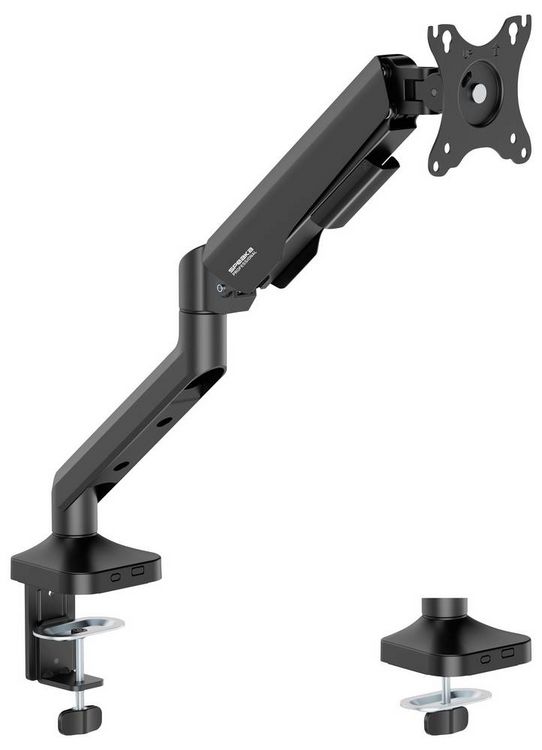 Produktbild: SpeaKa Professional SP-MM-1030 Monitor-Tischhalterung 1 Display(s) 43,2 cm (17") - 101,6 cm (40") Schwarz H&ouml;henverstellbar, Neigbar, Schwenkbar