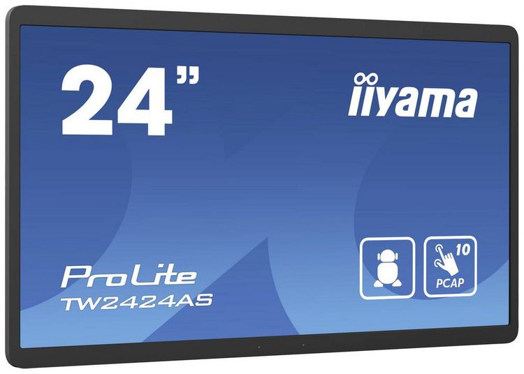 Produktbild: Iiyama ProLite TW2424AS-B1 Digital Signage Display 61cm 24 Zoll 1920 x 1080 Pixel 24/7