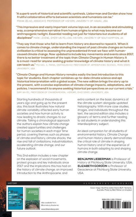 Produktbild: Climate Change in Human History