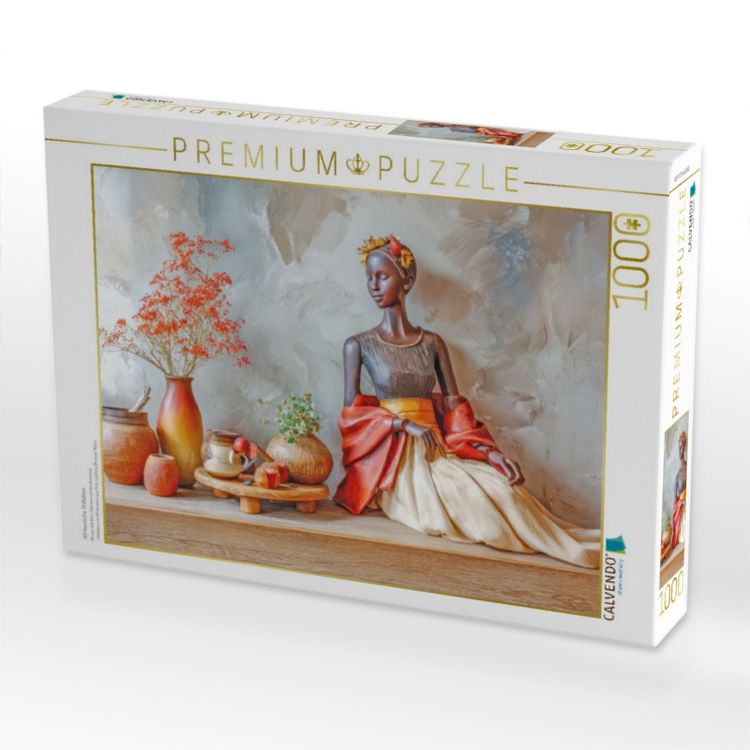 Produktbild: CALVENDO Puzzle Afrikanische Stillleben | 1000 Teile Lege-Gr&ouml;&szlig;e 64x48cm Foto-Puzzle f&uuml;r gl&uuml;ckliche Stunden