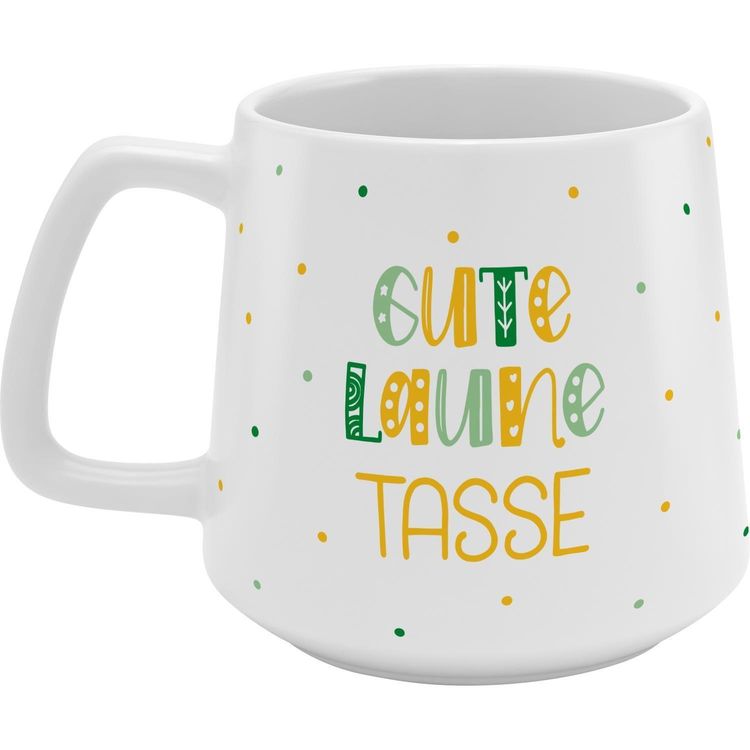 Produktbild: GRUSS & CO Tasse konisch "Gute Laune Tasse"