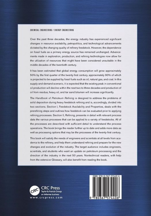 Produktbild: Handbook of Petroleum Refining