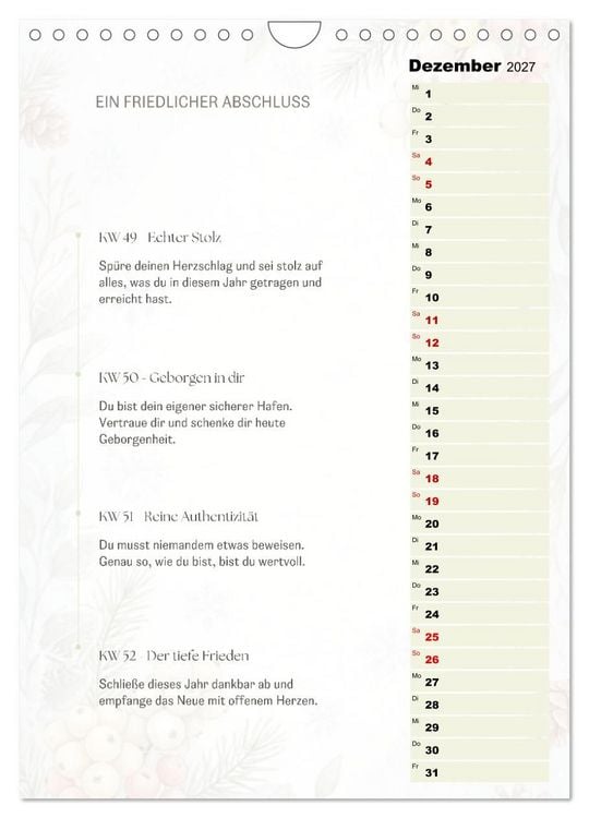 Produktbild: SEELENKOMPASS (Wandkalender 2027 DIN A4 hoch), CALVENDO Monatskalender