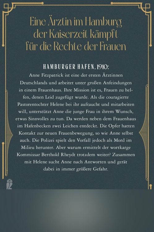 Produktbild: Die Hafen&auml;rztin. Ein Leben f&uuml;r die Freiheit der Frauen