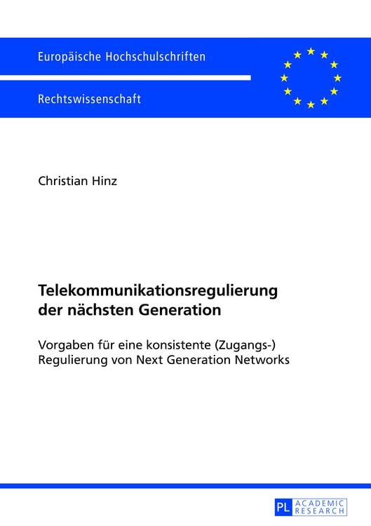 Produktbild: Telekommunikationsregulierung der naechsten Generation