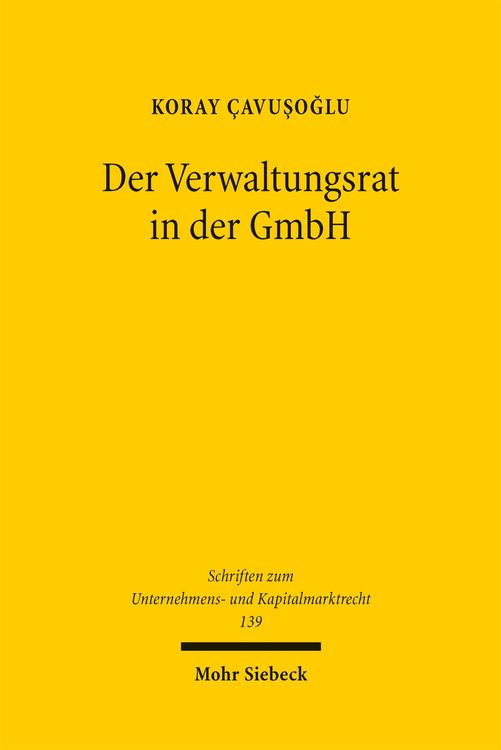 Produktbild: Der Verwaltungsrat in der GmbH