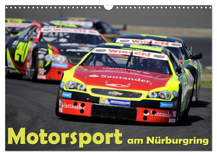 Produktbild: Motorsport am N&uuml;rburgring (Wandkalender 2026 DIN A3 quer), CALVENDO Monatskalender