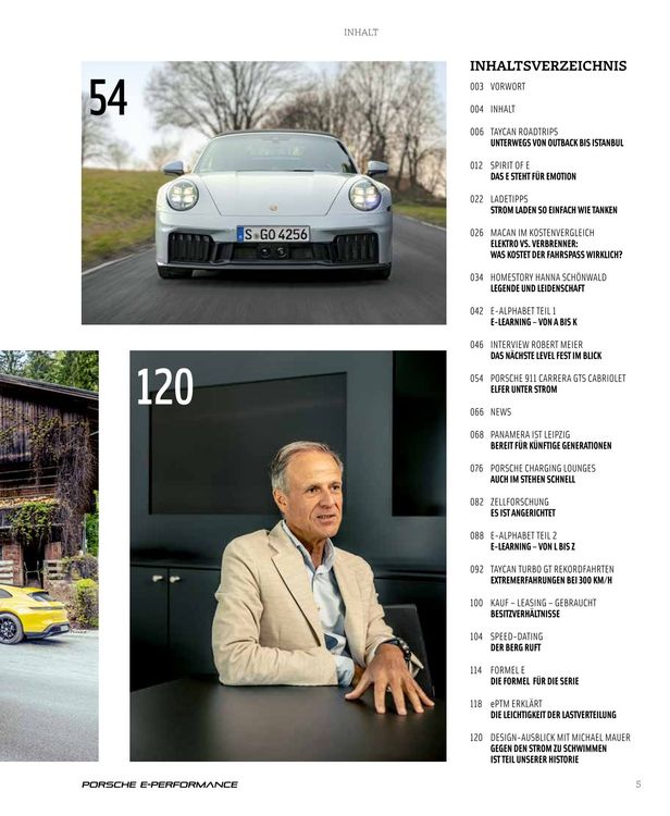 Produktbild: Porschefahrer Sonderheft: Porsche E-Performance
