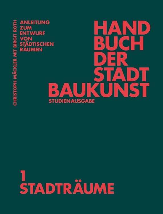 Produktbild: Handbuch der Stadtbaukunst