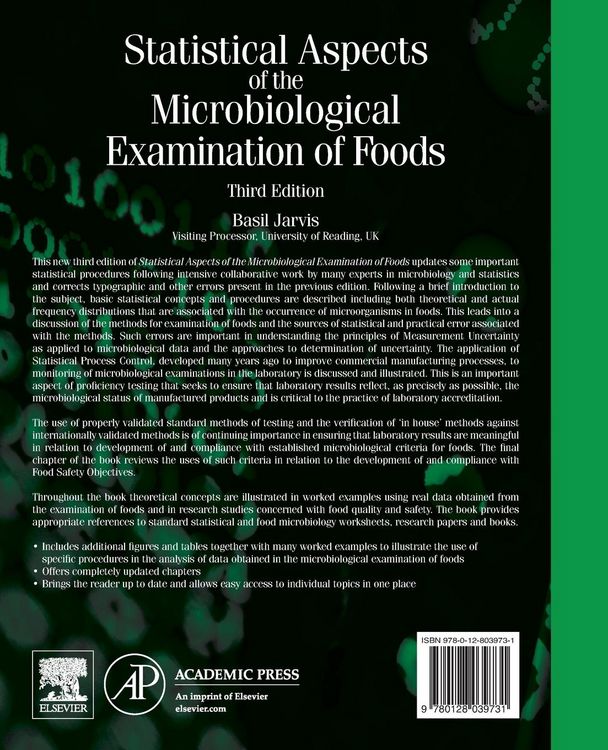 Produktbild: Statistical Aspects of the Microbiological Examination of Foods