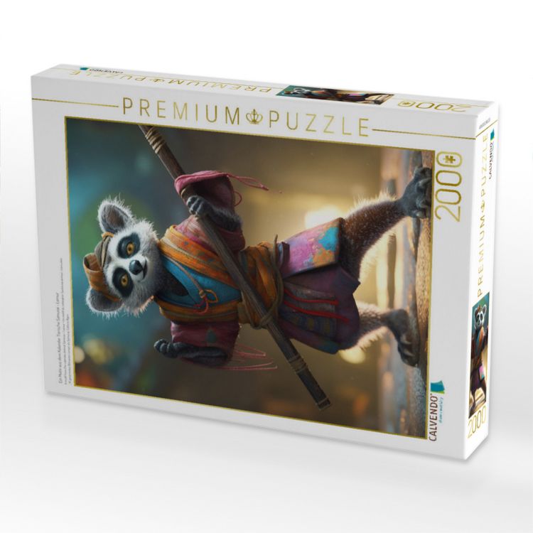 Produktbild: CALVENDO Puzzle Ein Motiv aus dem Kalender Tierische Samurai - Lemur | 2000 Teile Lege-Gr&ouml;&szlig;e 90x67cm Foto-Puzzle f&uuml;r gl&uuml;ckliche Stunden