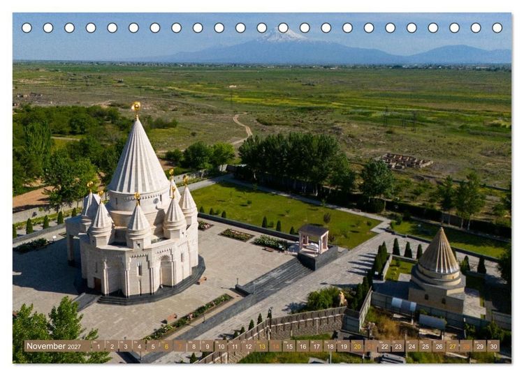 Produktbild: Armenien entdecken (Tischkalender 2027 DIN A5 quer), CALVENDO Monatskalender