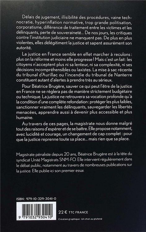 Produktbild: Justice : la col&egrave;re qui monte : plaidoyer pour une refondation