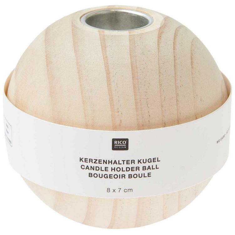 Produktbild: Kerzenhalter Kugel 8 x 7 cm