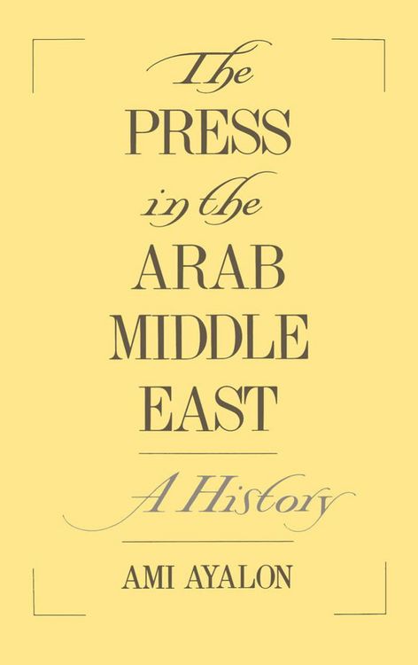 Produktbild: The Press in the Arab Middle East